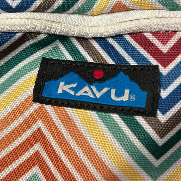 KAVU Canvas Spectator Waist Pack Fanny Pack Unicorn Farm Print belt bag - Picture 4 of 13